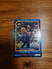 2024-25 Panini NBA Hoops Blue Prizm 267/299  D'Angelo Russell #21 LA Lakers Mint