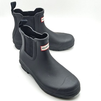 Hunter Women's Original Chelsea Waterproof Farm & Rain Boot (Black) US 6 & 10