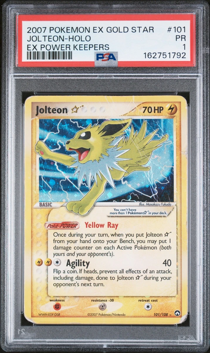 Jolteon Star Pokémon TCG Cards for sale | eBay