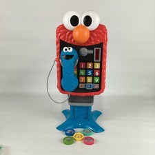 Sesame Street Elmo's Sing Learn Play Pay Phone Interactive Lights Sounds Toy