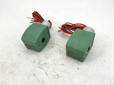 Lot of 2 New ASCO 238210-032-D Valve Coil 3-Wire 110/120VAC 50/60HZ MP-C-080