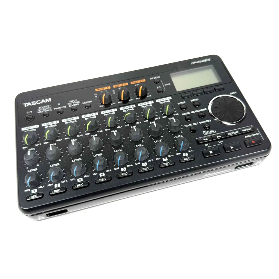 TASCAM DP-008EX Multi-Track Recorder DIGITAL POCKETSTUDIO 8-Track w/ Box - Image 2 of 4