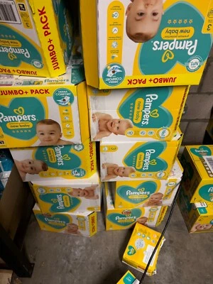 Pampers Size 3 Nappy 6-10Kg Premium Soft Jumbo Large Pack 70 Nappies New Baby