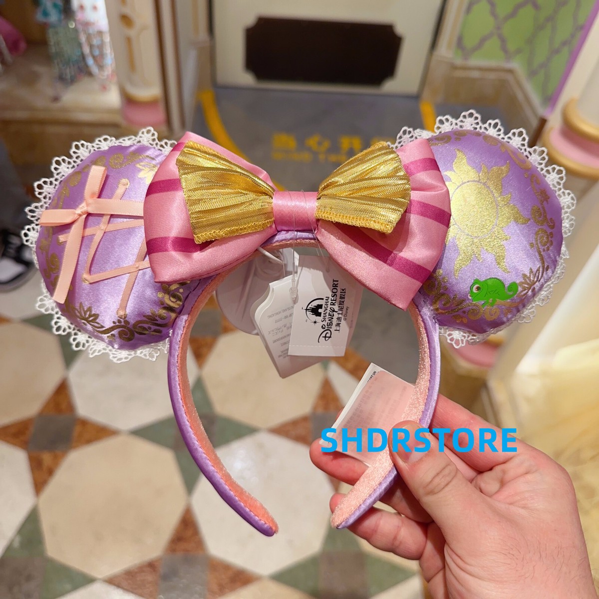 Disney Rapunzel ears Light Up Rapunzel Mickey Ears - Mouse Ears Headband – Little  main image 2