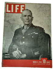 March 8, 1943 LIFE Magazine American Art + Advertising FREE SHIPPING 3 7 6 5 9 2