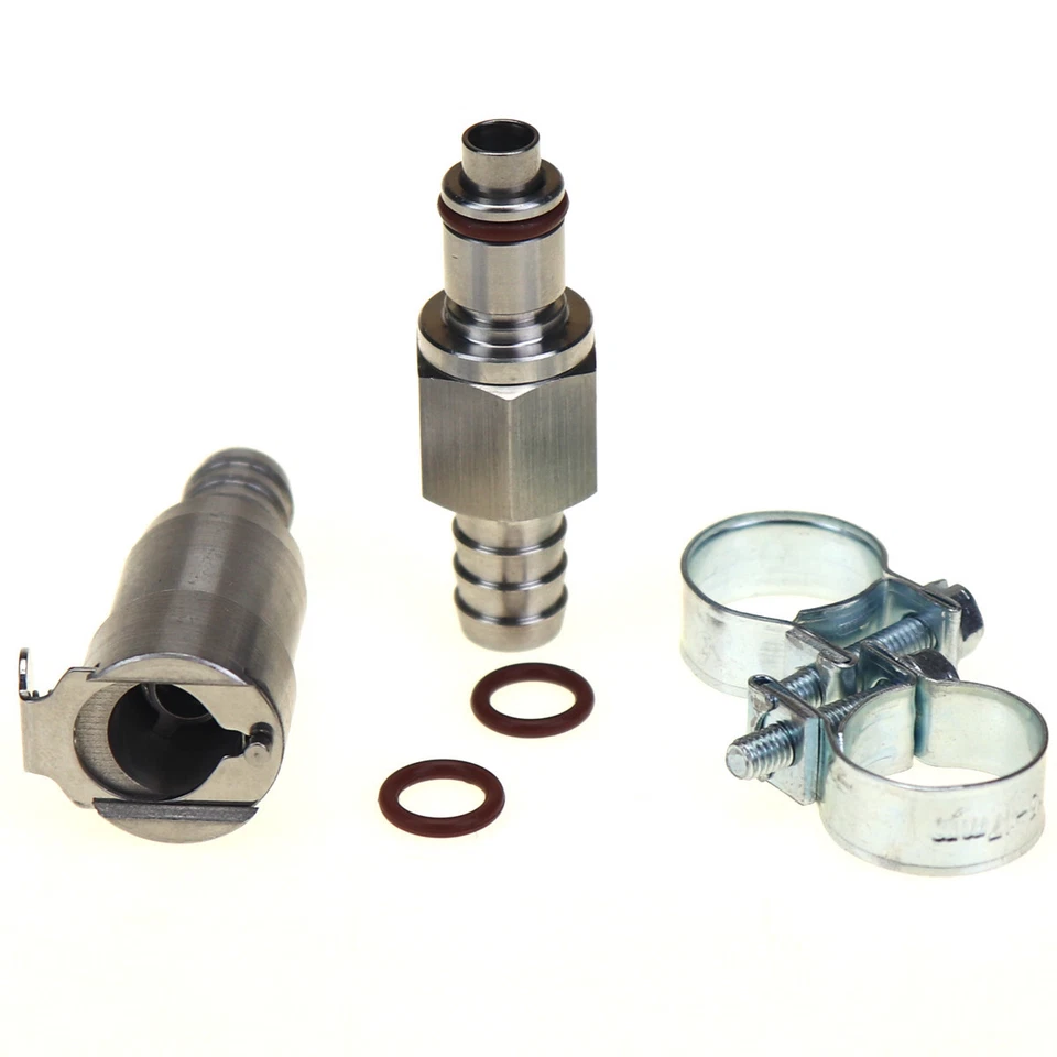 Honda VTX 1800 3/8" Gas Tank Fuel Line Quick Release Disconnect Coupling - Image 4 of 4