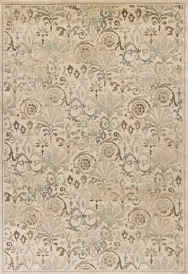#ad 5#x27; X 8#x27; Ivory Vintage Area Rug $201.97