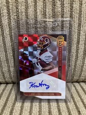 2019 Panini Donruss Elite Football Red Kelvin Harmon Rookie Auto /99 #,d RC 