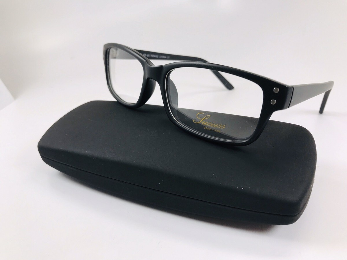 New Designer Inspired SUCCESS SS-80 Matte Black Eyeglasses  display picture 2