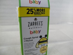 New Zarbee S Naturals Baby Cough Syrup Mucus 2 5 Sealed
