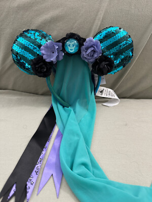 Disney Parks Haunted Mansion Madame Leota Minnie Mouse Ears  display picture 3