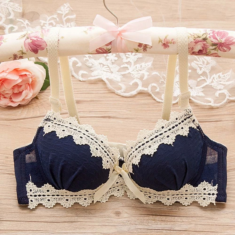 Women Bras Lace Sexy Underwire Brassiere Push Up Underwear