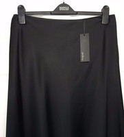 M&s S14 Autograph Black Silky Look Long Maxi Aline Stretch Skirt £59 M&s S14 Autograph Black Silky Look Long Maxi Aline Stretch Skirt £59