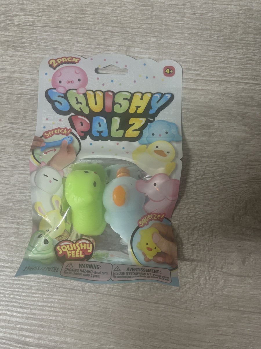 PalSqueeze（パルスクイーズ) 2-Pack Squishy Palz Assorted Animal Squeeze Stress Relief Soft