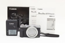 Canon PowerShot G7X Mark III Compact digital Camera Zoom Lens Silver excellent