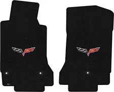 Lloyd Mats Floor Mats Corvette C6 2005-07, 2PC, Flag