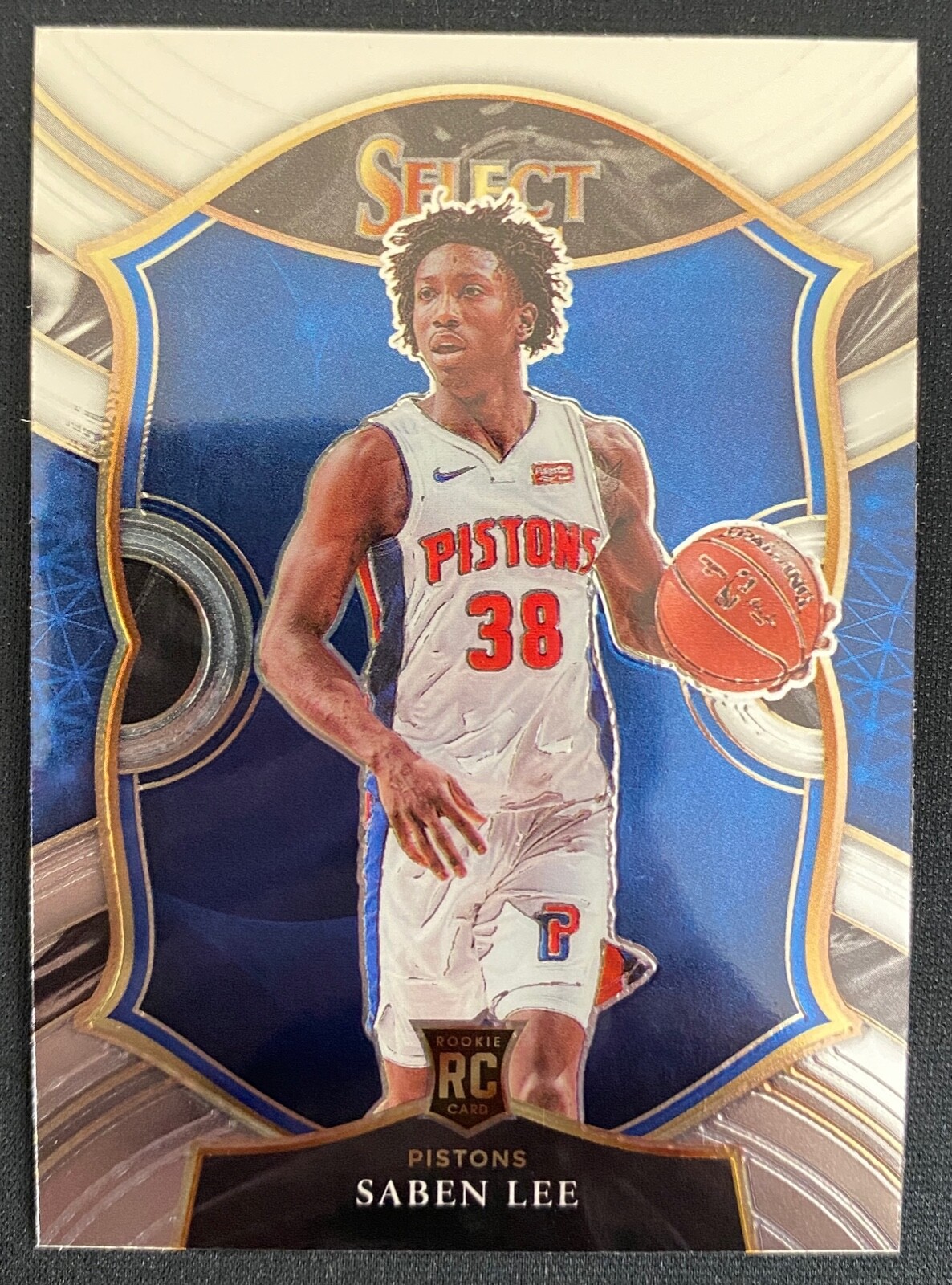 Saben Lee 2020-21 Panini Select RC Rookie Chrome Base #97 DETROIT PISTONS