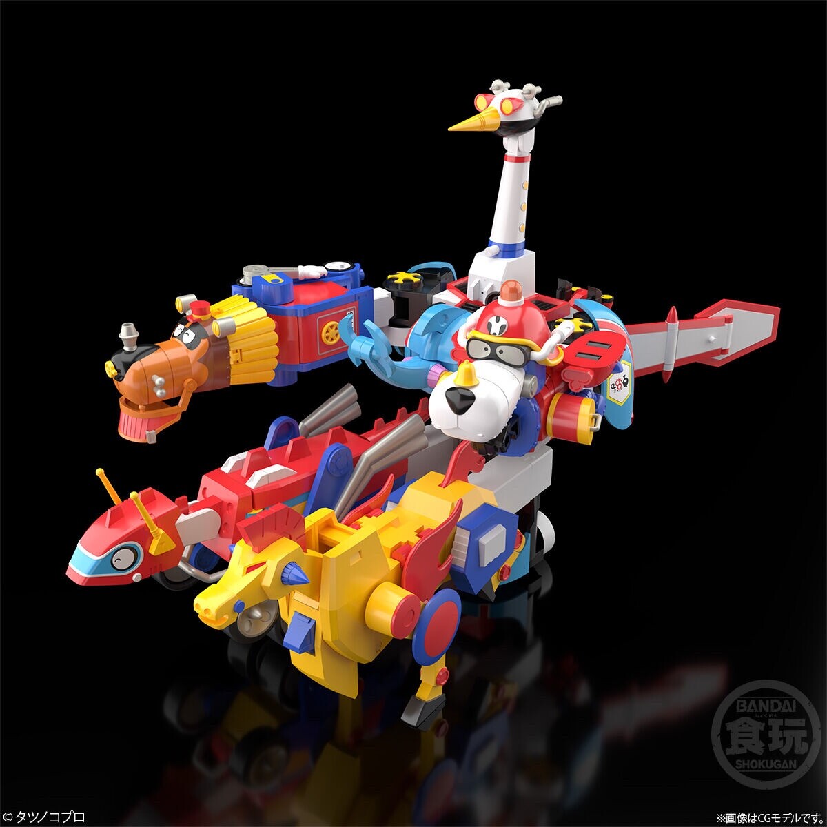 Bandai SMP Tatsunoko Combiner 60th Anniversary Time Bokan Bandai SMP Tatsunoko Combiner 60th Anniversary Time Bokan