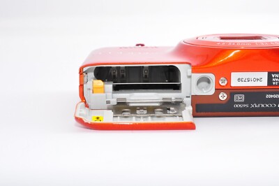 Nikon COOLPIX S6500 16MP 12x Optical Zoom Digital Camera Orange