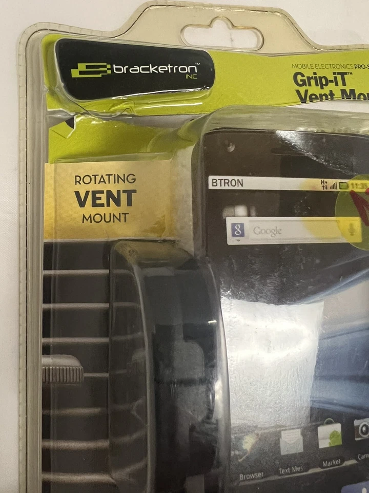 Soporte de ventilación Bracketron Grip-iT NUEVO paquete abierto para teléfonos celulares y GPS Foto 2 de 4
