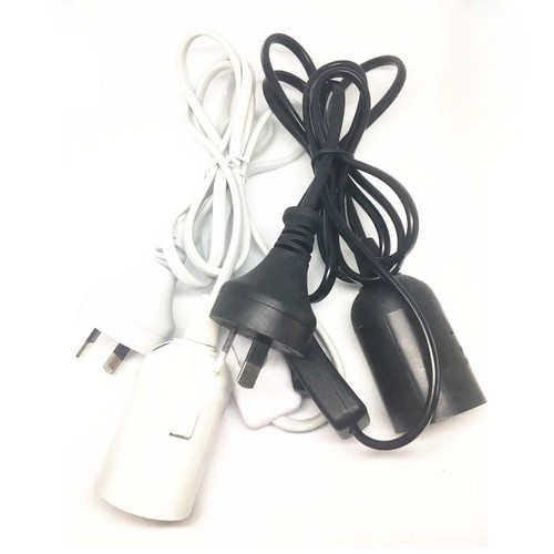 E27 Power Cord Cable 1.8M Lamp Bases Switch Holder for Pendant LED Bulb Socket - Picture 6 of 14