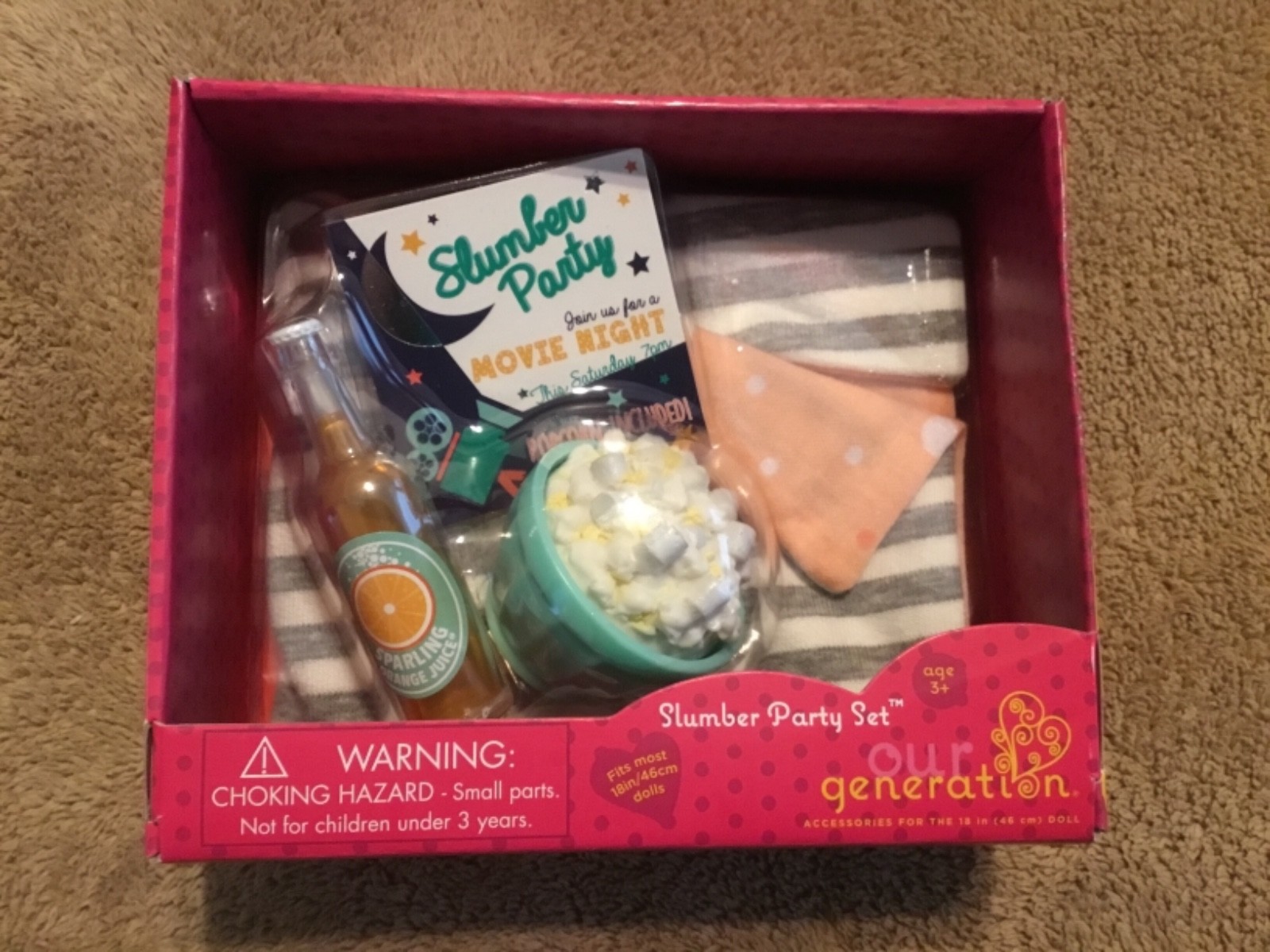 our generation slumber party set