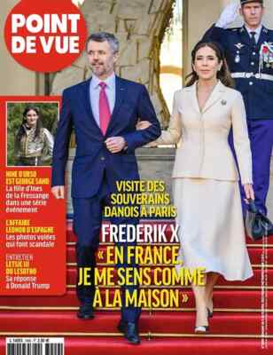 Point de Vue FREDERIK X_LEONOR d'ESPAGNE_CHARLES III & CAMILLA 04 2025  TBC
