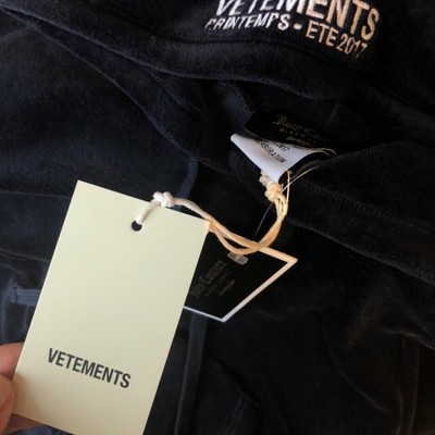 vetements x juicy couture tracksuit