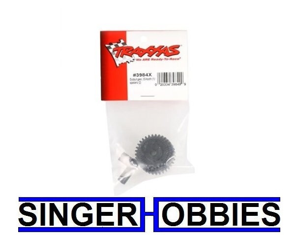 Traxxas 3984x Output gear 33-tooth (1)/ spacers (2) NEW IN PACKAGE