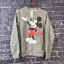 Disney Unisex XS  Mickey Mouse Graphic Sweatshirt Mickey Mouse Scarf