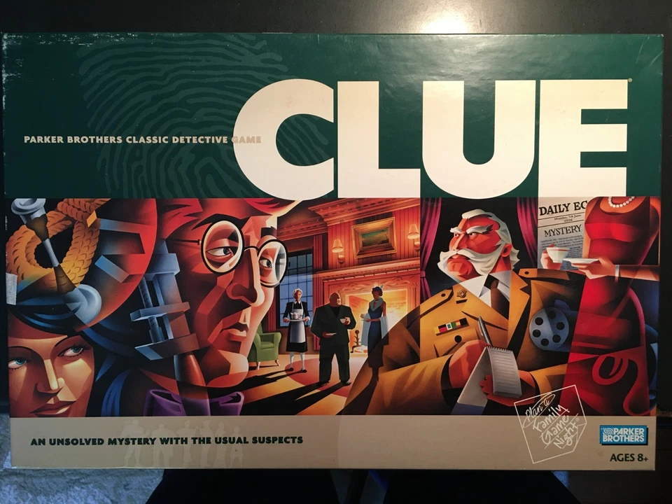 Clue 2002 Suspect Cards  YOU PICK  Game Replacement Card Hasbro - Image 2 of 2