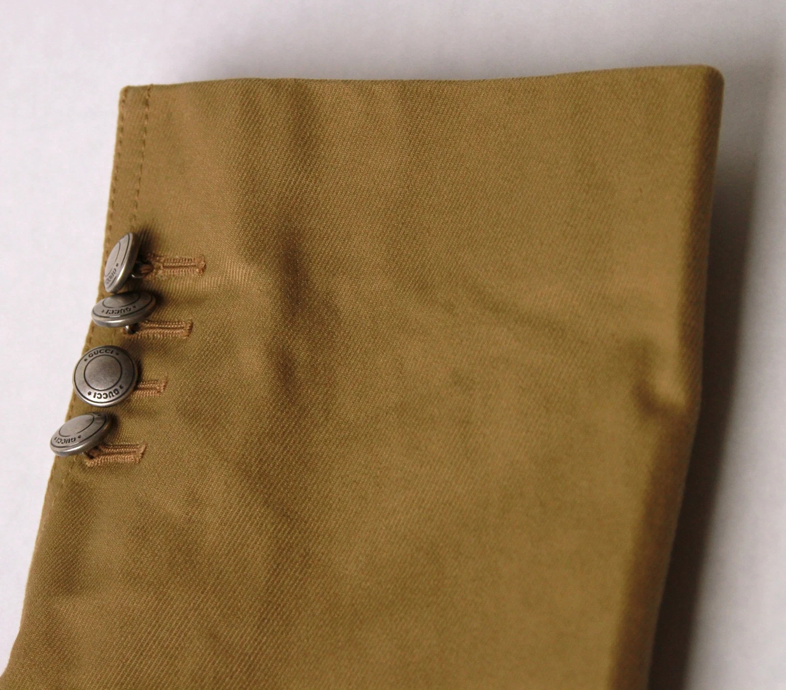 $2450 Nuova Autentica Giacca Gucci Uomo Marrone Chiaro 380724 2584