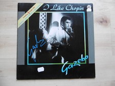 Gazebo autograph signed LP cover "I Like Chopin" vinyl