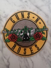 Guns And Roses Band Sew on / Iron On Embroidered Patch 😈