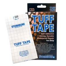 STORMSURE TUFF TAPE 1m x 75mm Camping Awning Tent Repair Waterproof Self Sticky