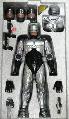 Movie Masterpiece Diecast Robocop Hot Toys 1/6 Scale Fully