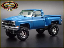 1981 81 CHEVY CHEVROLET STEPSIDE 4X4 PICKUP TRUCK 1:64 SCALE DIECAST MODEL CAR