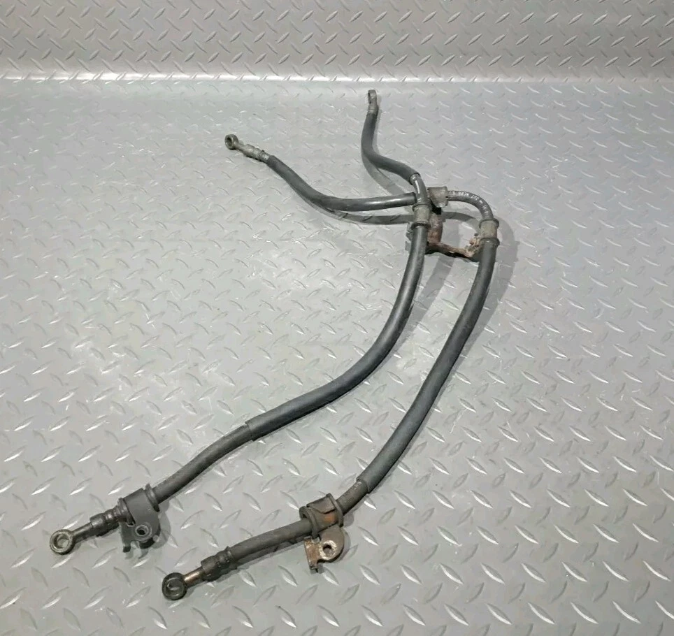 Líneas De Freno Trenzadas Delanteras Para Yamaha FZR600 1989-1990 - Acero Inoxidable, PTFE, Certificadas, Garantía De Por Vida