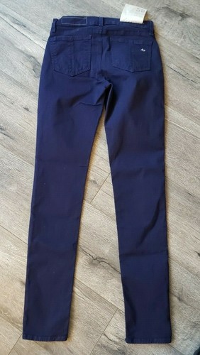 RAG & BONE THE LEGGING FEDERAL BLUE SKINNY W15030026 NWT SIZE 25 - Picture 11 of 11