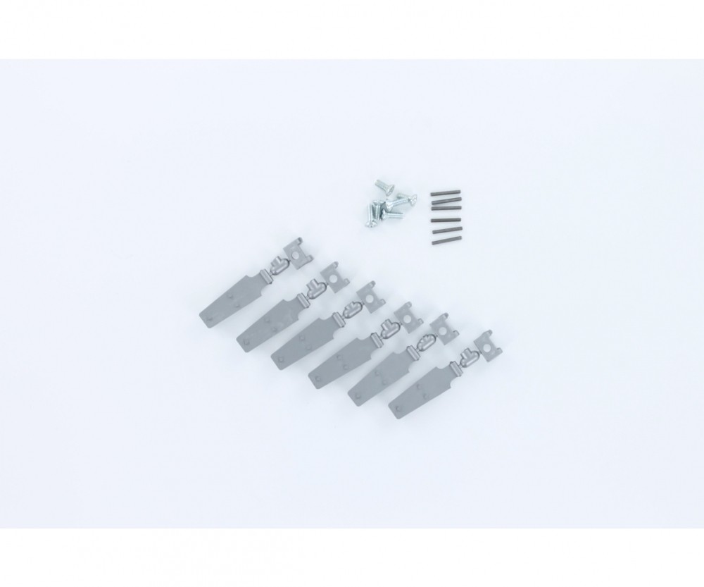Carson 500907142 - 1:14 Trailer Door Hinge 270° (6)Car. - New