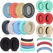 2 x Almohadillas de repuesto Funda de cojín para Edifier W820NB Auriculares Accesorios