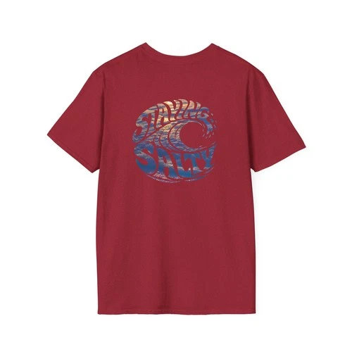 Stay Salty Ocean Wave T-Shirt - product listing photo