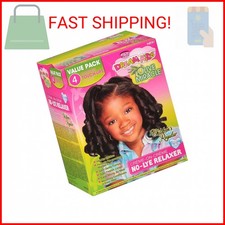 African Pride Dream Kids Olive Miracle 4 Touch-Up Relaxer Kit, Regular - Helps