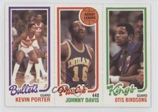 1980-81 Topps Kevin Porter Johnny Davis Otis Birdsong #125-114-250 10fs