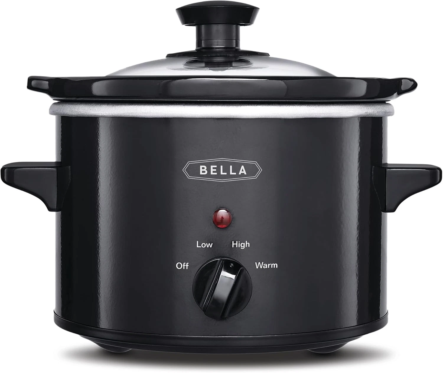 Electric Slow Cooker 1.5 Qt, Dishwasher Safe Removable Stoneware Pot and Glass L