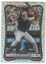 Corbin Carroll 2026 Bowman Mega Chrome Mojo Refractor SP #80 Diamondbacks