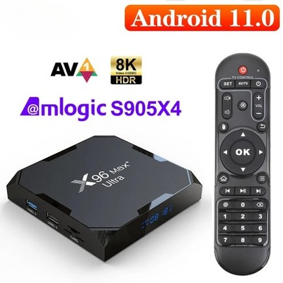 Ultra TV Box Android 11 4GB/32GB 4GB/64GB TV BOX Media Player TV Set Top Box New