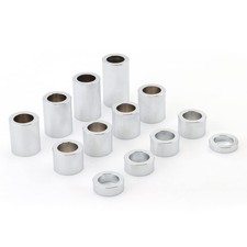 13 Pcs Wheel Axle Spacer Kit 3/4" 0.75 1-1/8" 1.125 OD Aluminum Fit For H...