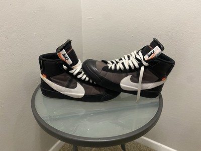 Nike US8.5 AA3832-001 Blazer Mid Off-White Grim Reaper 26.5 used