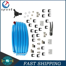 3/4" Pipe x 100 FT M7500 Air Compressed Piping Tubing System Master Kit